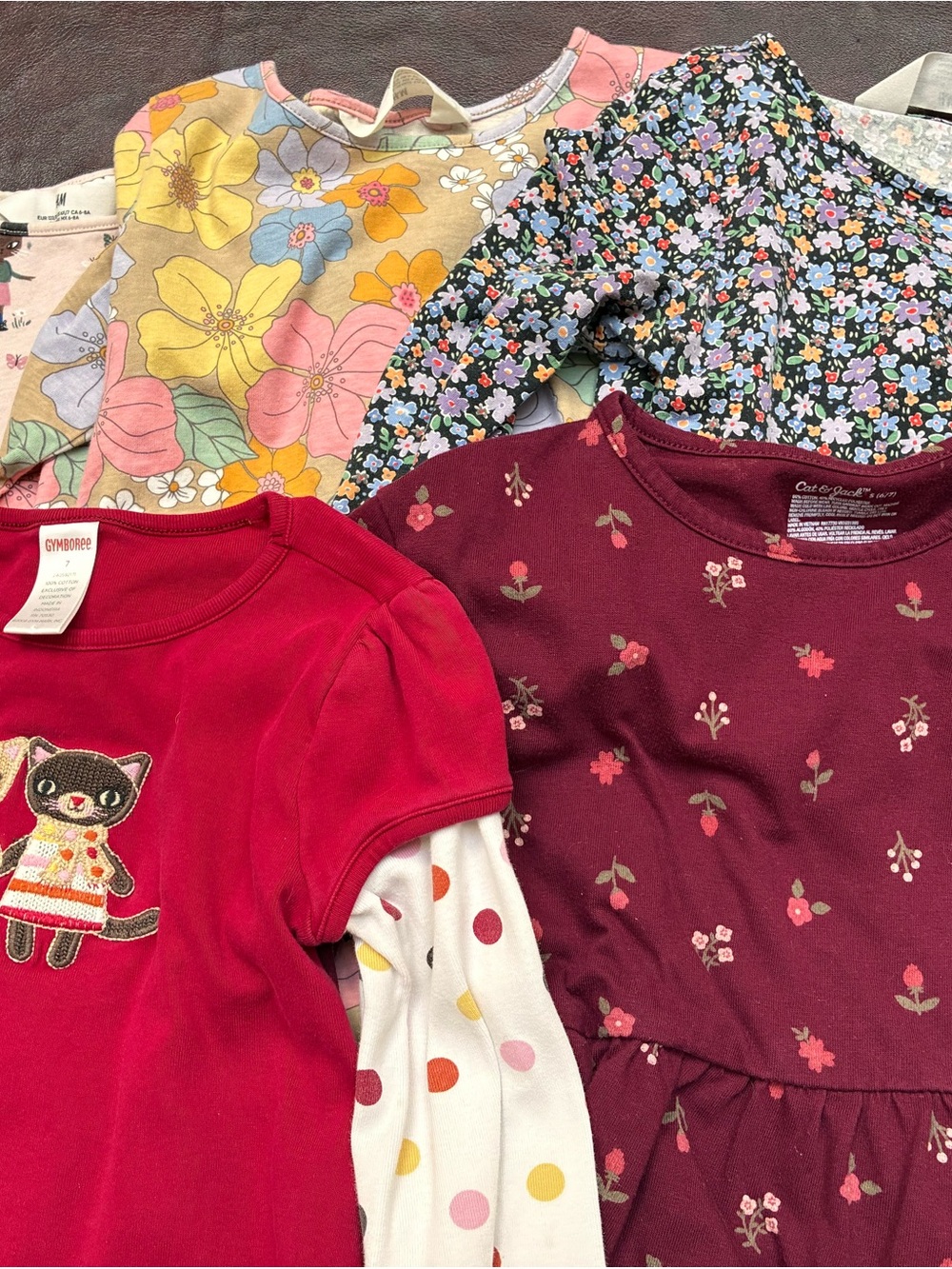 Gymboree, H&M, & Cat & Jack Girls' Mixed Long-Sleeve Dresses